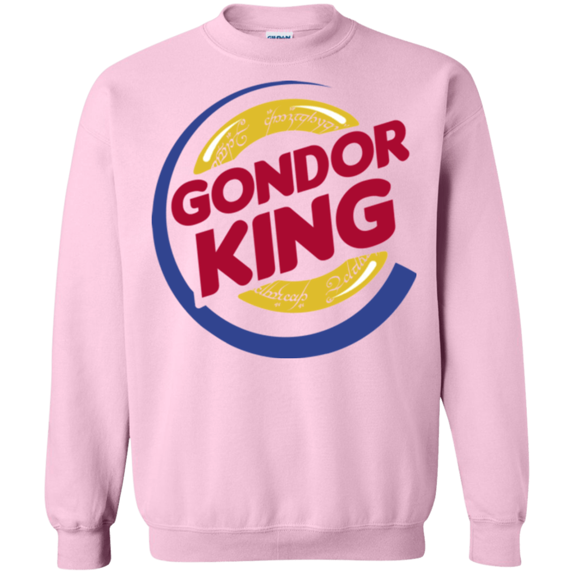 Sweatshirts Light Pink / Small Gondor King Crewneck Sweatshirt