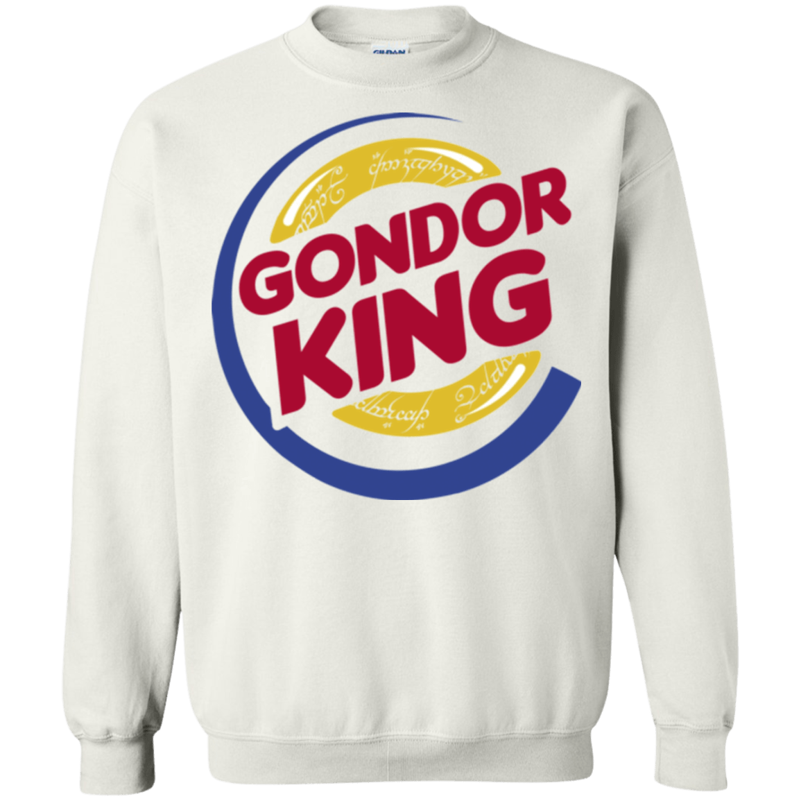 Sweatshirts White / Small Gondor King Crewneck Sweatshirt
