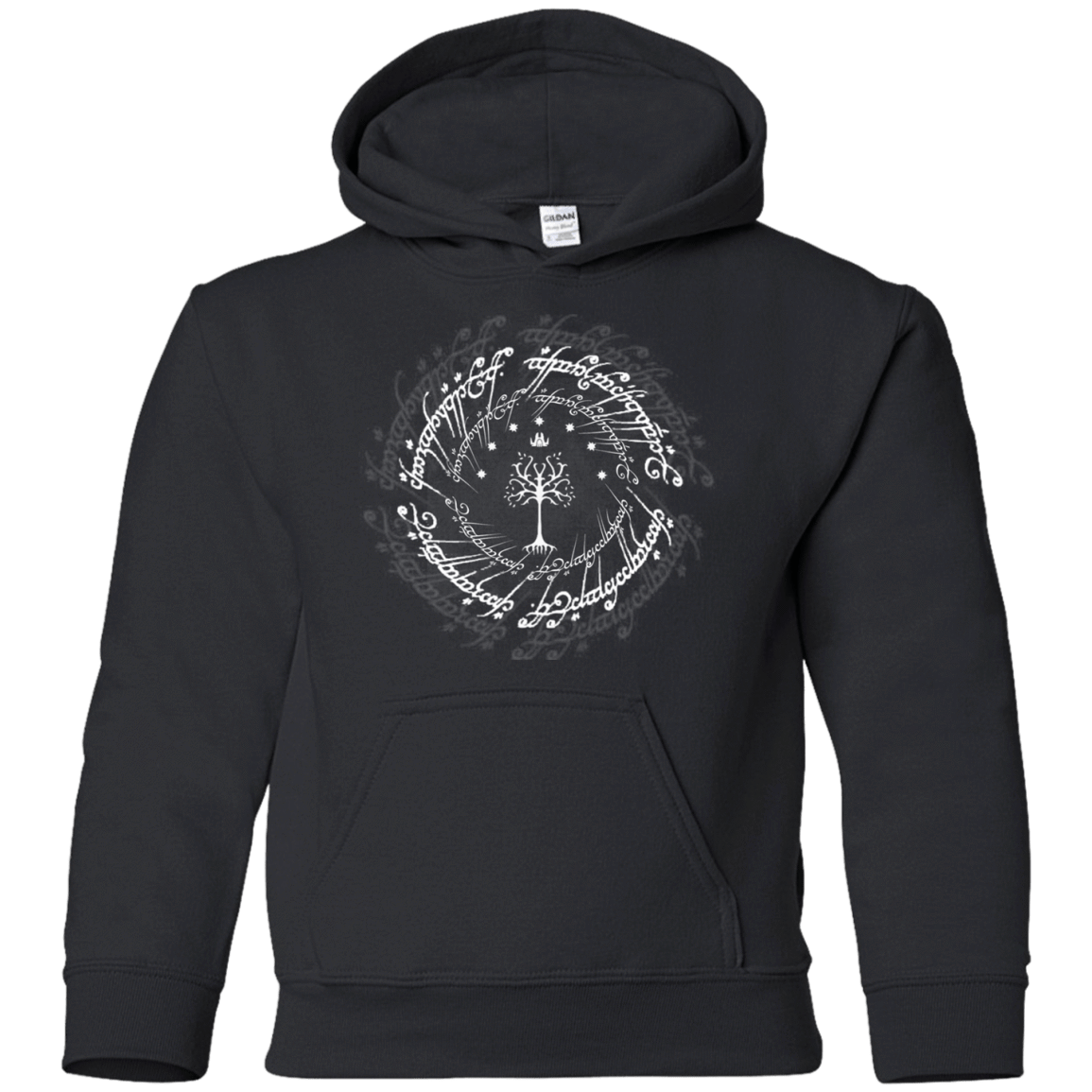 Sweatshirts Black / YS Gondor Youth Hoodie