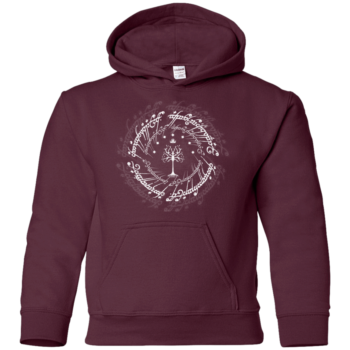Sweatshirts Maroon / YS Gondor Youth Hoodie
