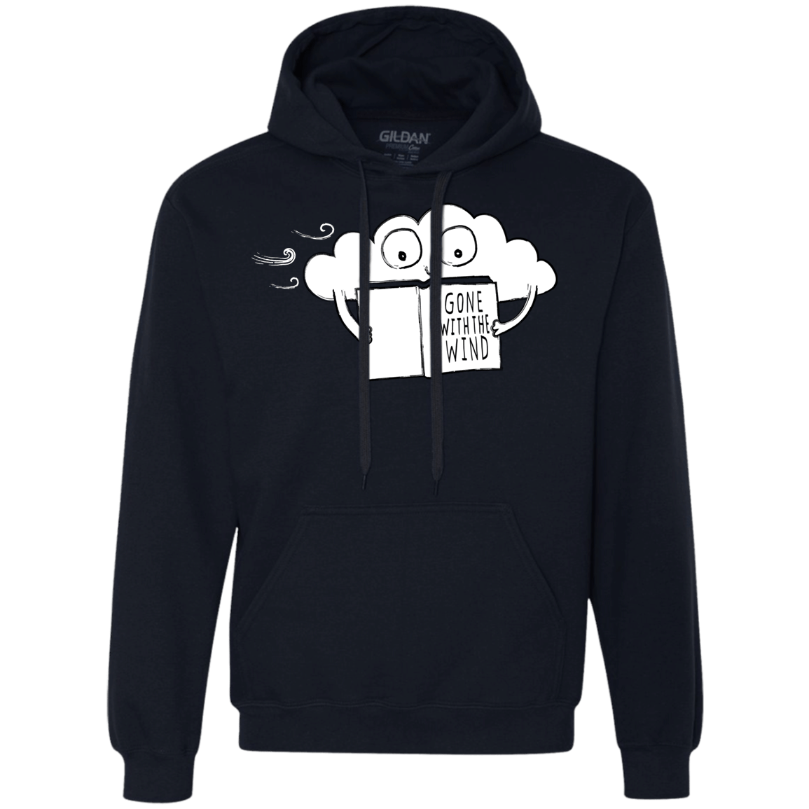 Sweatshirts Navy / S Gone with the Wind Premium Fleece Hoodie