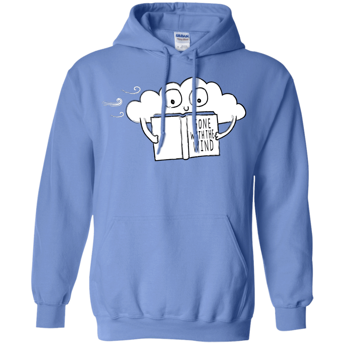 Sweatshirts Carolina Blue / S Gone with the Wind Pullover Hoodie
