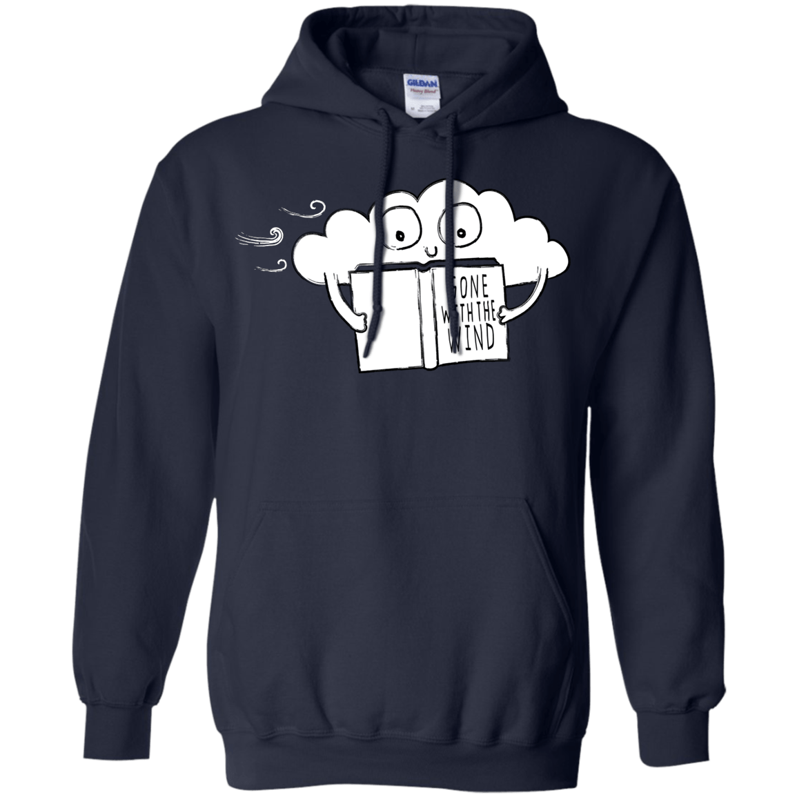 Sweatshirts Navy / S Gone with the Wind Pullover Hoodie
