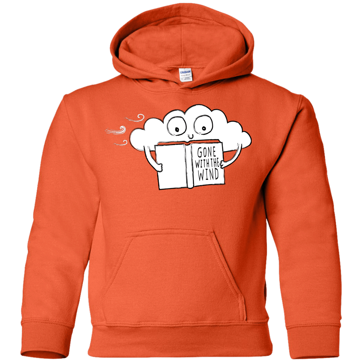 Sweatshirts Orange / YS Gone with the Wind Youth Hoodie