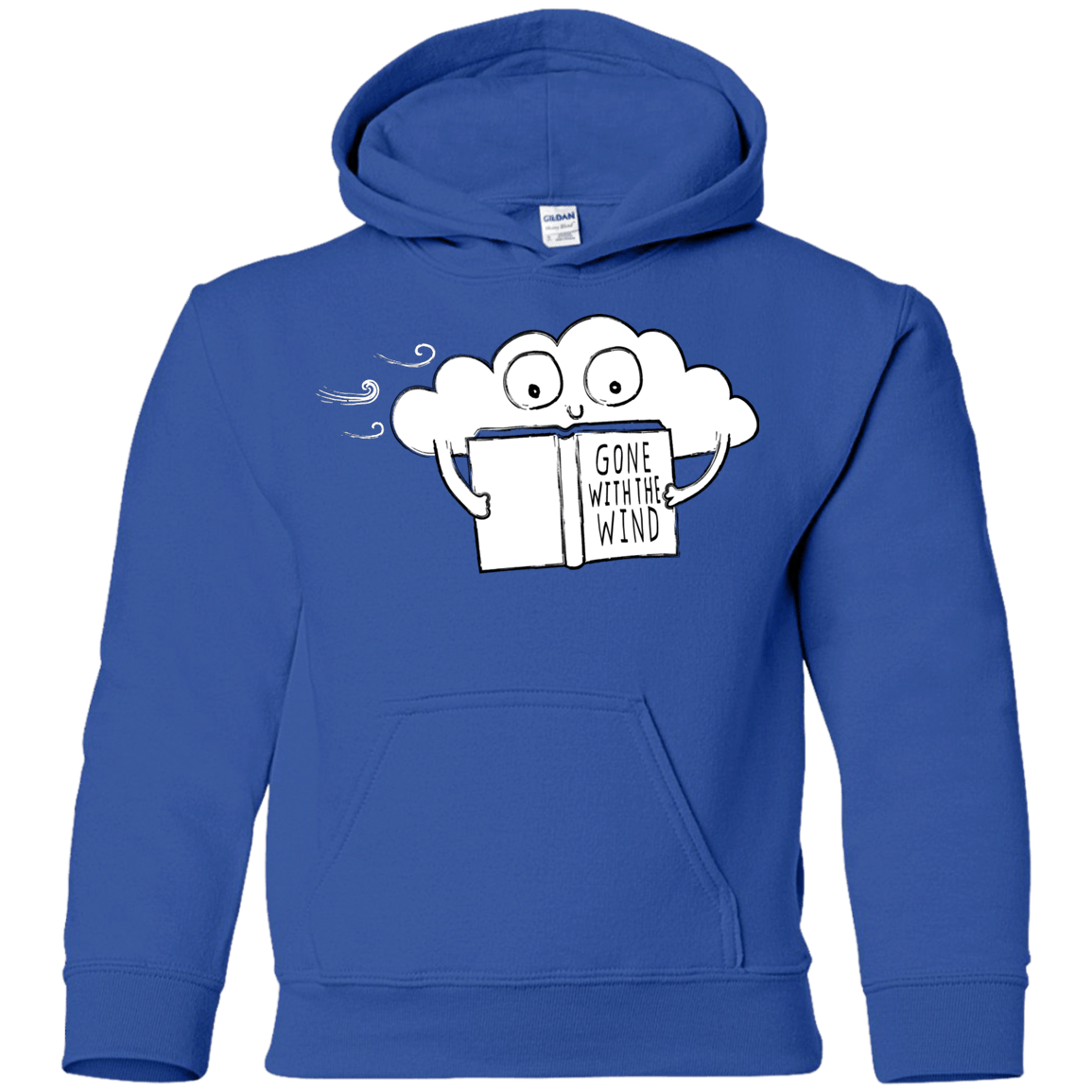 Sweatshirts Royal / YS Gone with the Wind Youth Hoodie