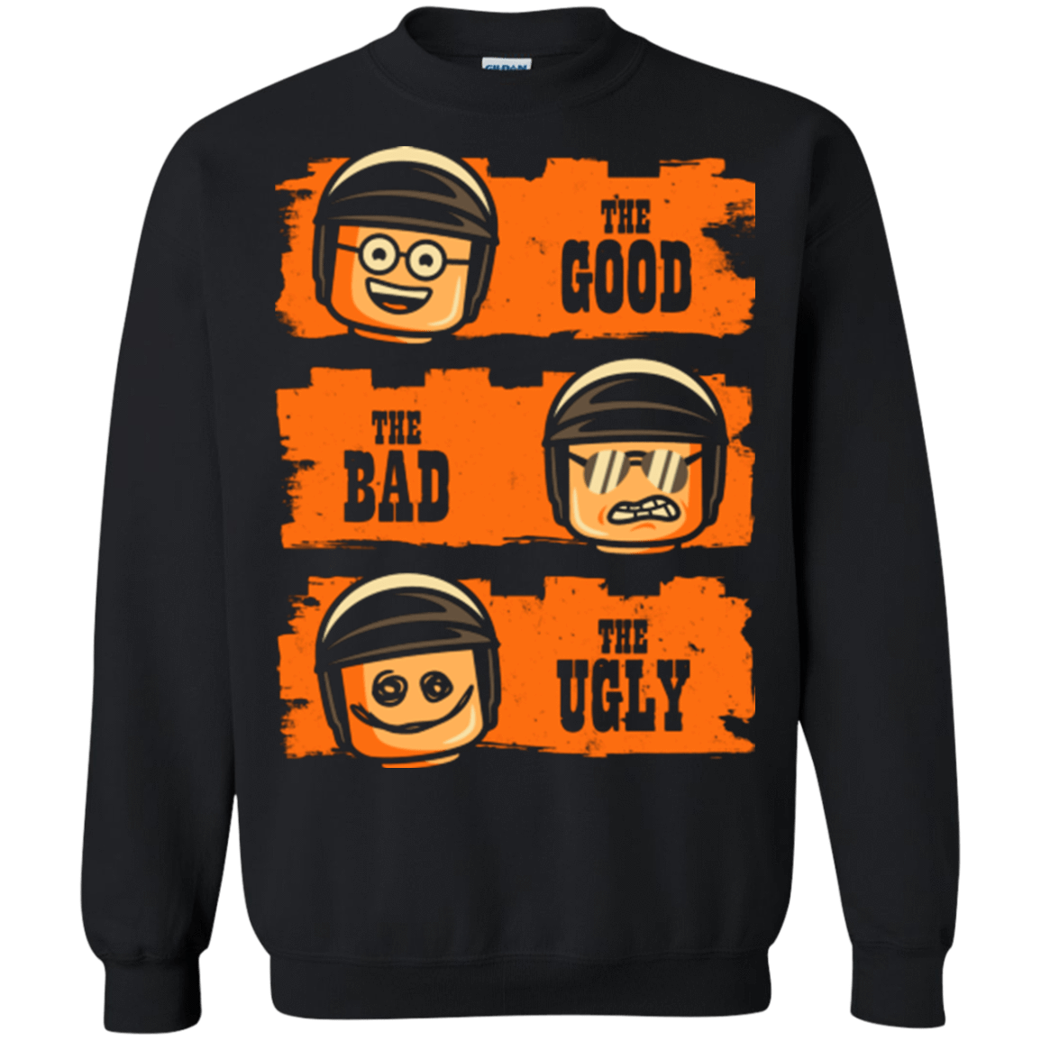 Sweatshirts Black / Small GOOD COP BAD COP UGLY COP Crewneck Sweatshirt