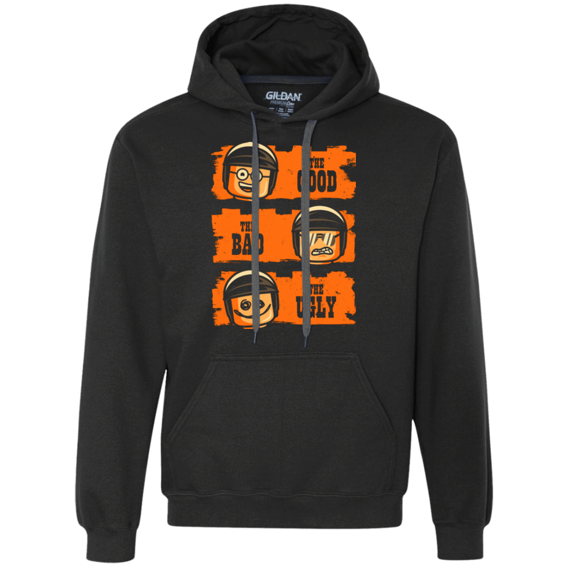 Sweatshirts Black / Small GOOD COP BAD COP UGLY COP Premium Fleece Hoodie