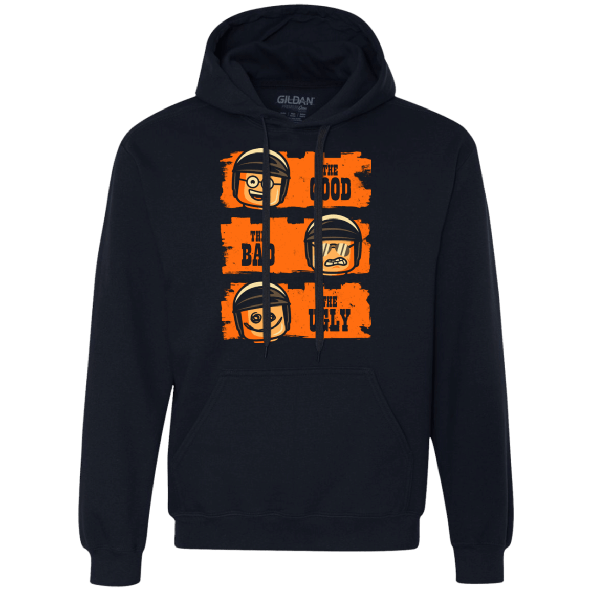 Sweatshirts Navy / Small GOOD COP BAD COP UGLY COP Premium Fleece Hoodie