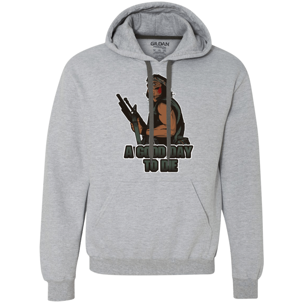 Sweatshirts Sport Grey / Small Good Day To Die Premium Fleece Hoodie