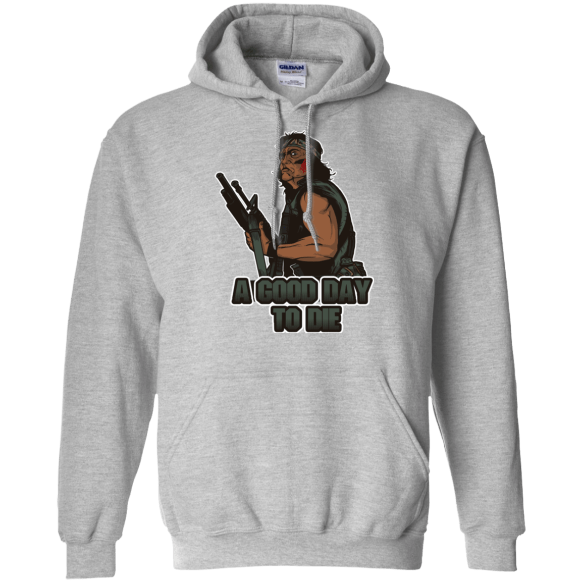 Sweatshirts Sport Grey / Small Good Day To Die Pullover Hoodie