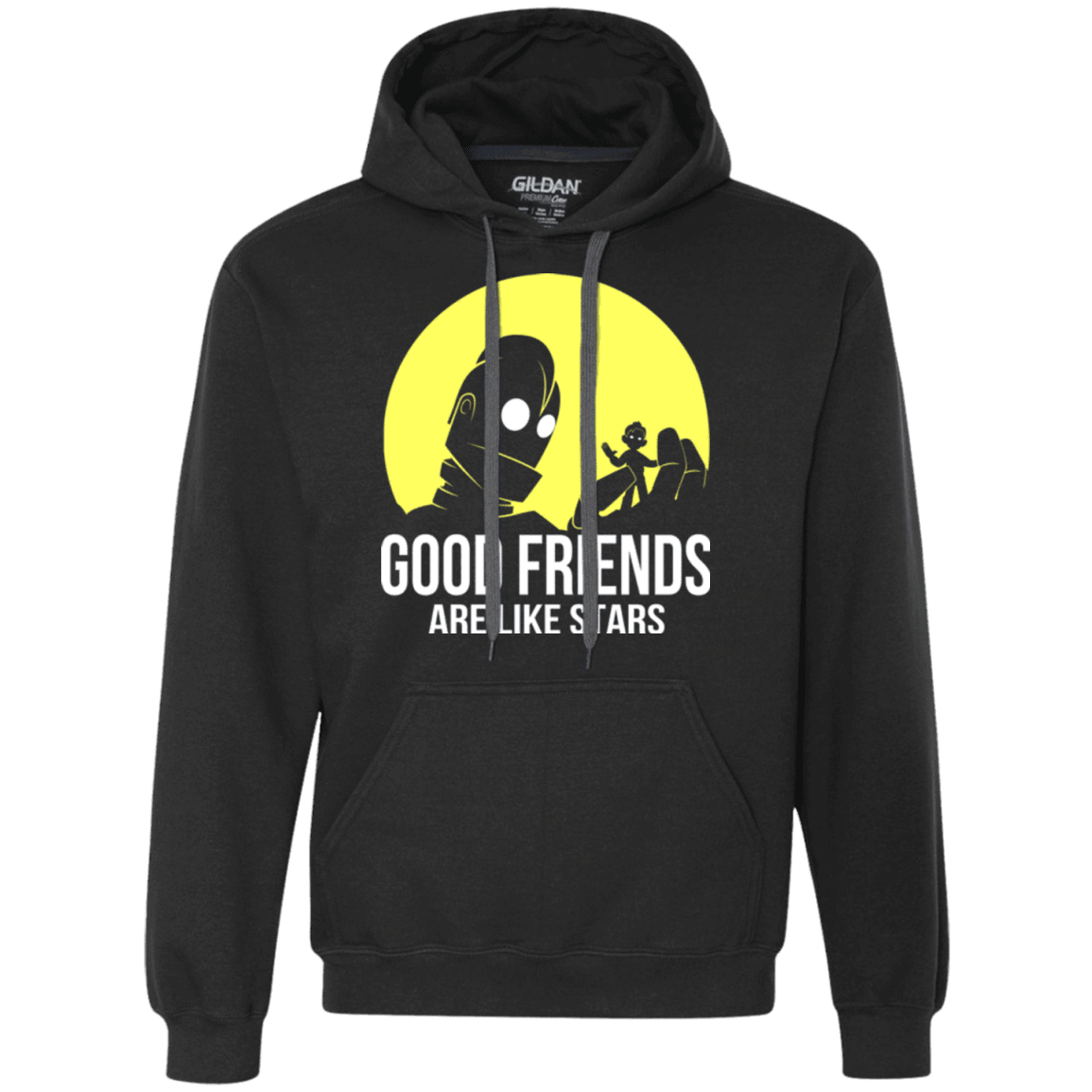 Sweatshirts Black / Small Good friends Premium Fleece Hoodie