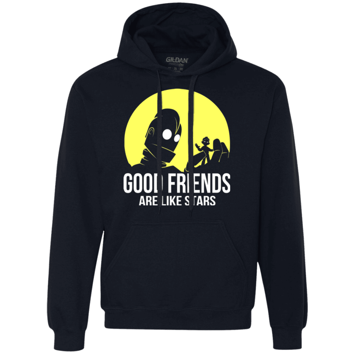 Sweatshirts Navy / Small Good friends Premium Fleece Hoodie