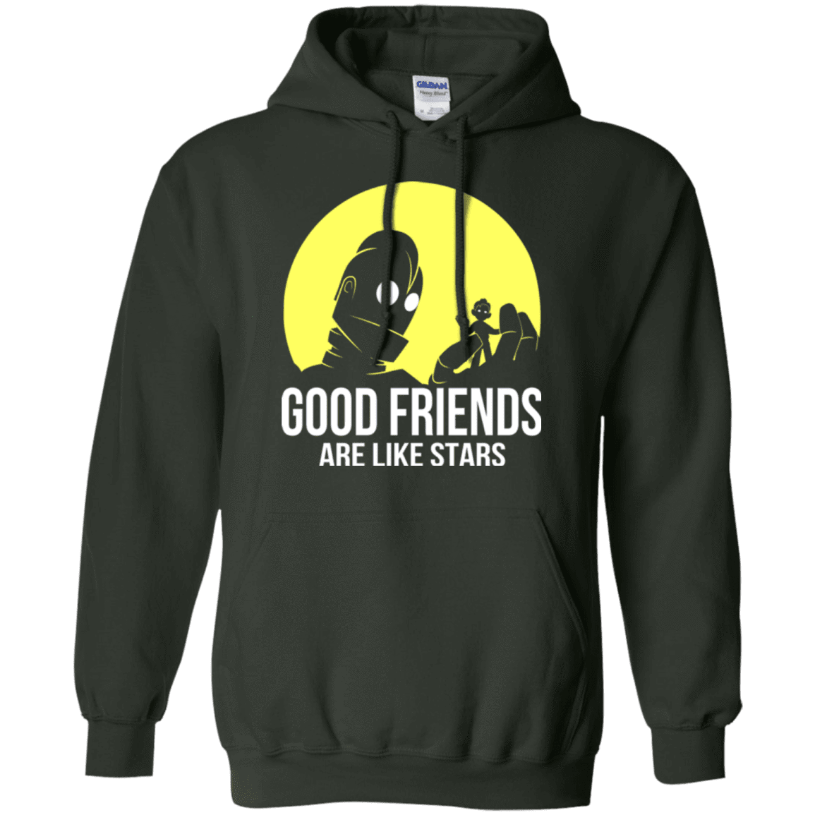 Sweatshirts Forest Green / Small Good friends Pullover Hoodie