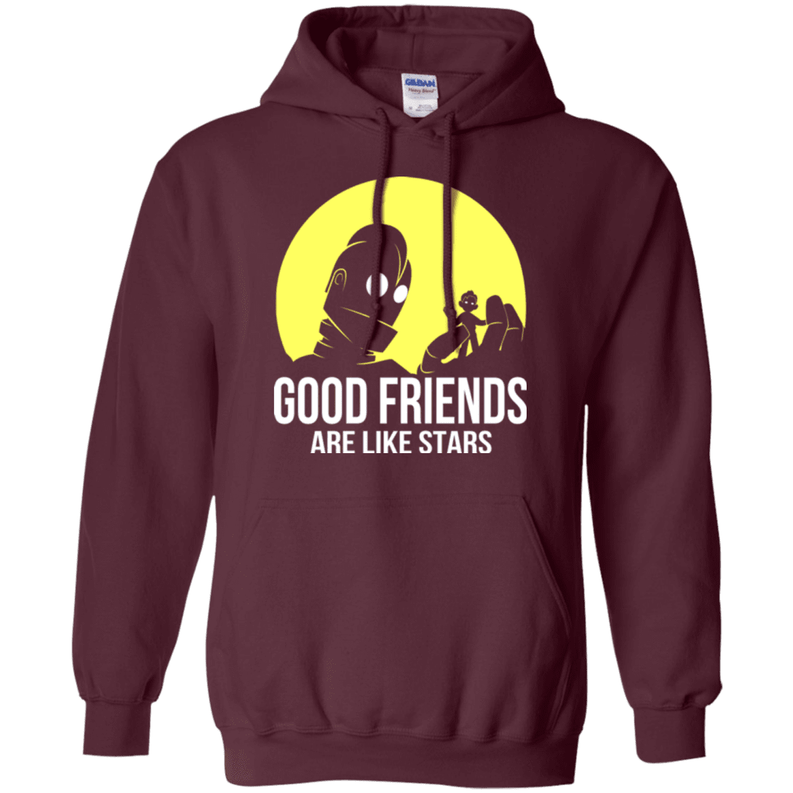 Sweatshirts Maroon / Small Good friends Pullover Hoodie