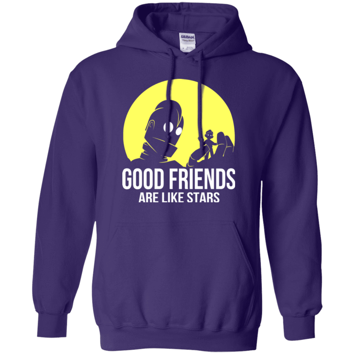 Sweatshirts Purple / Small Good friends Pullover Hoodie