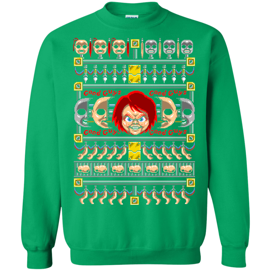Sweatshirts Irish Green / Small Good Guy Ugly Sweater Crewneck Sweatshirt