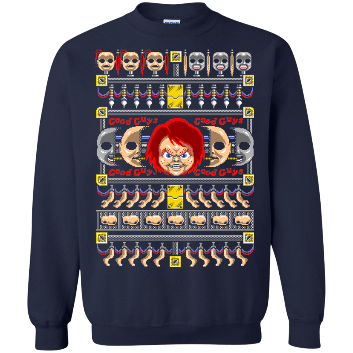 Sweatshirts Navy / Small Good Guy Ugly Sweater Crewneck Sweatshirt