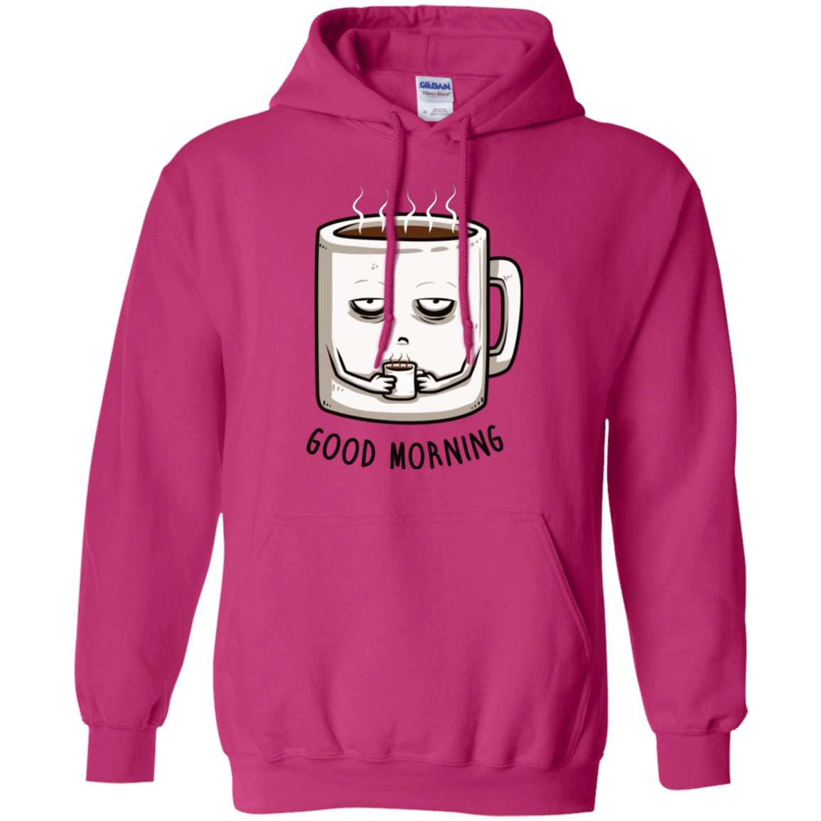 Sweatshirts Heliconia / Small Good morning Pullover Hoodie