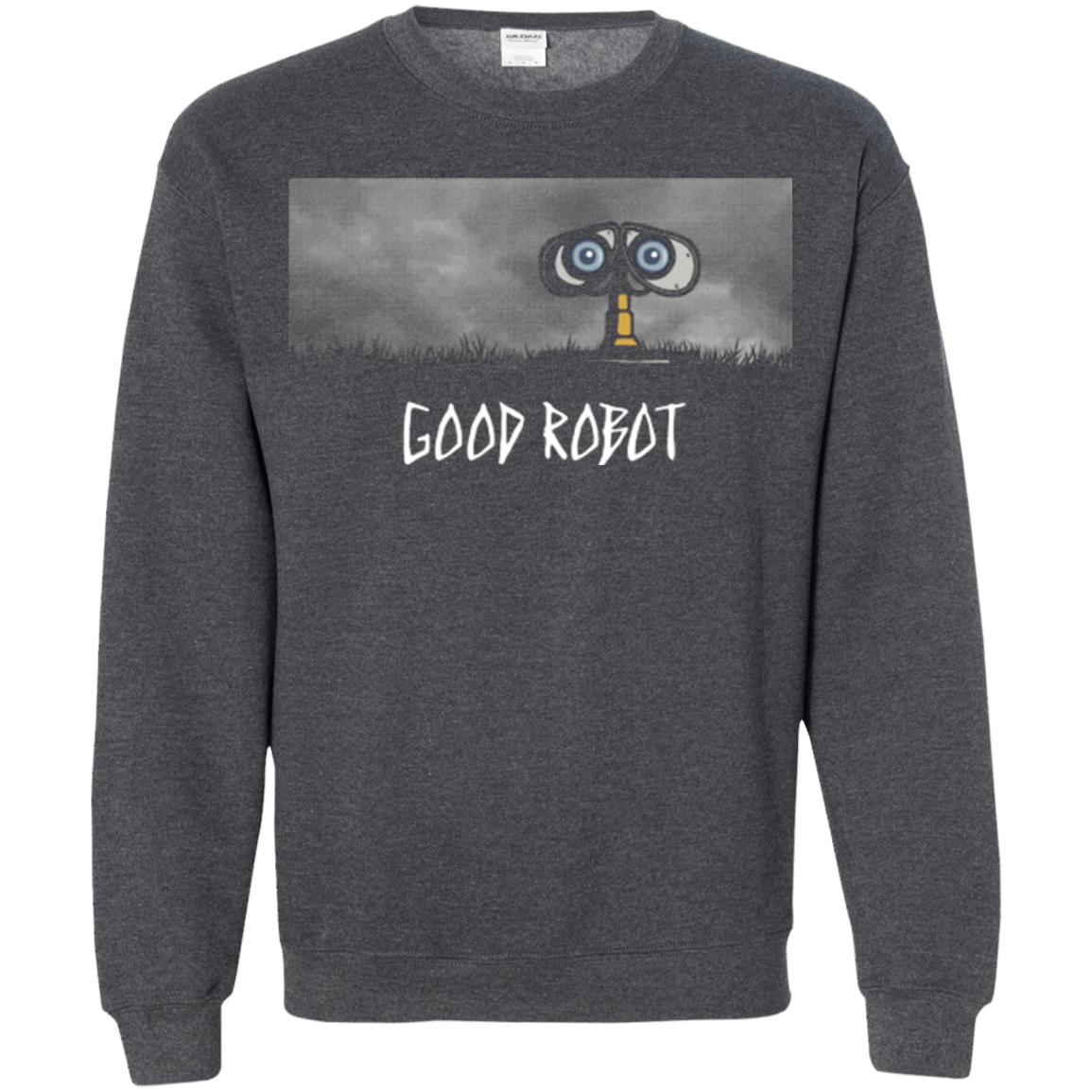 Sweatshirts Dark Heather / Small GOOD ROBOT Crewneck Sweatshirt