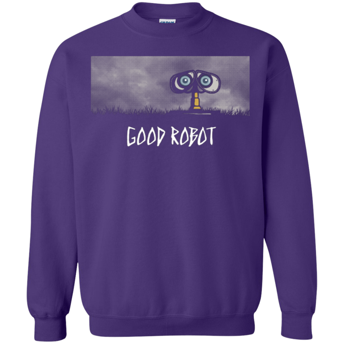 Sweatshirts Purple / Small GOOD ROBOT Crewneck Sweatshirt
