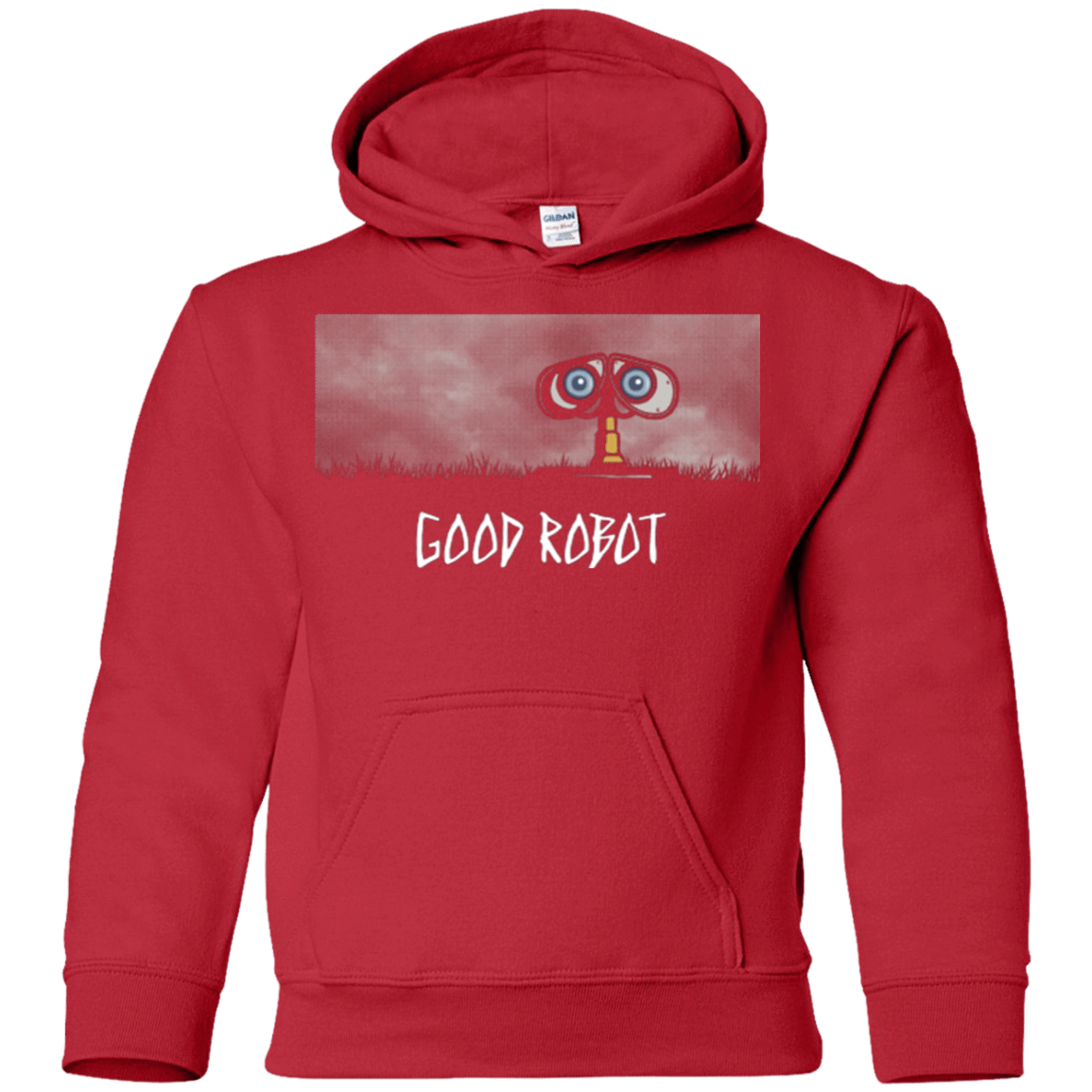 Sweatshirts Red / YS GOOD ROBOT Youth Hoodie
