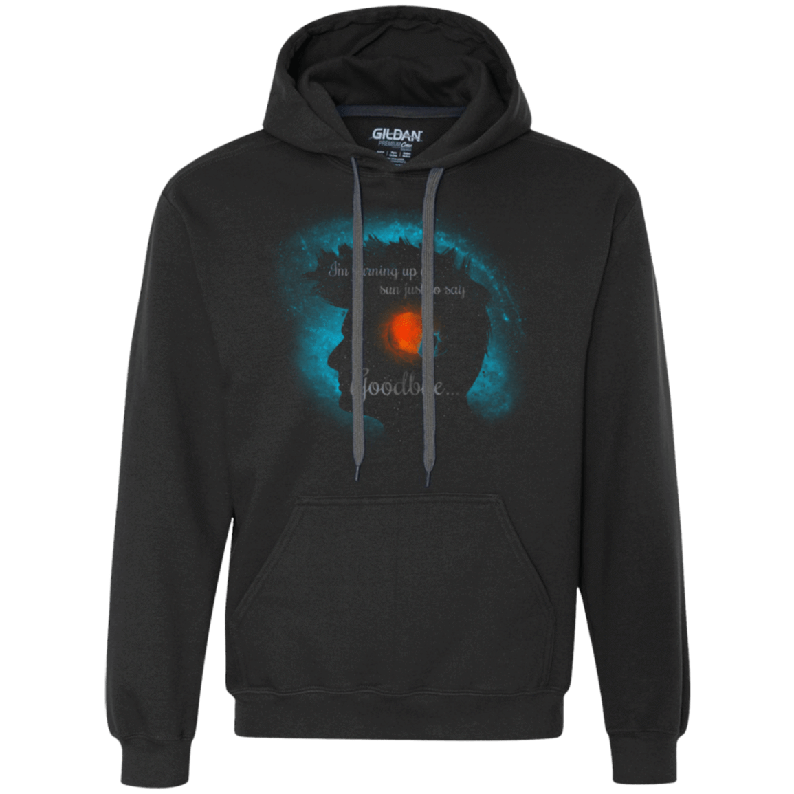 Sweatshirts Black / Small Goodbye Premium Fleece Hoodie