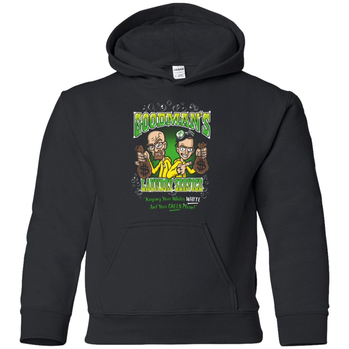 Sweatshirts Black / YS Goodman's Laundry Service Youth Hoodie