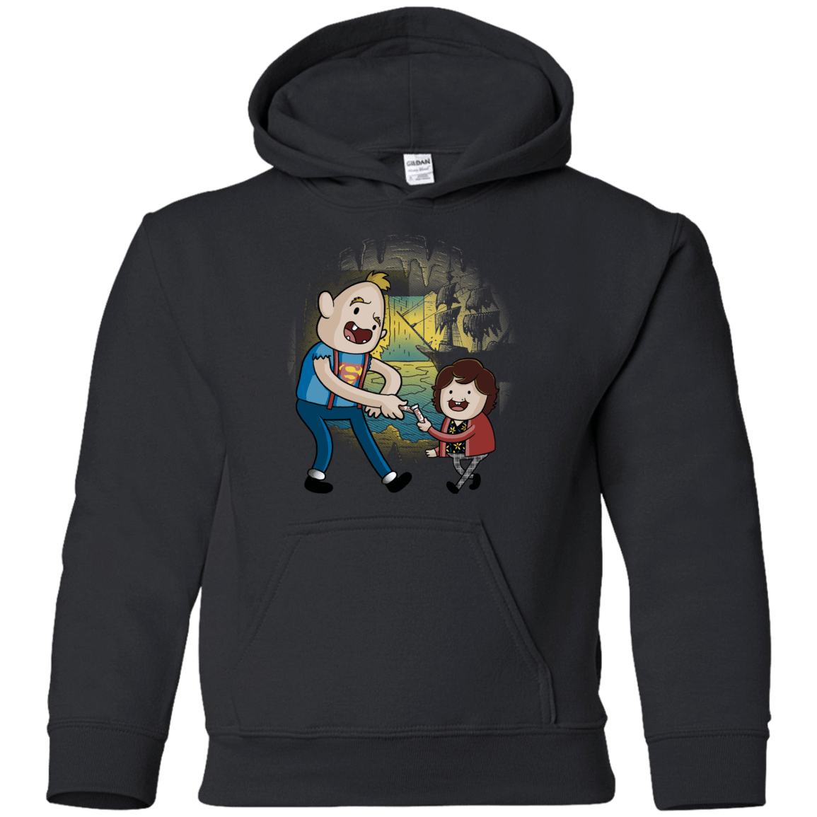 Sweatshirts Black / YS Goonies Time Youth Hoodie
