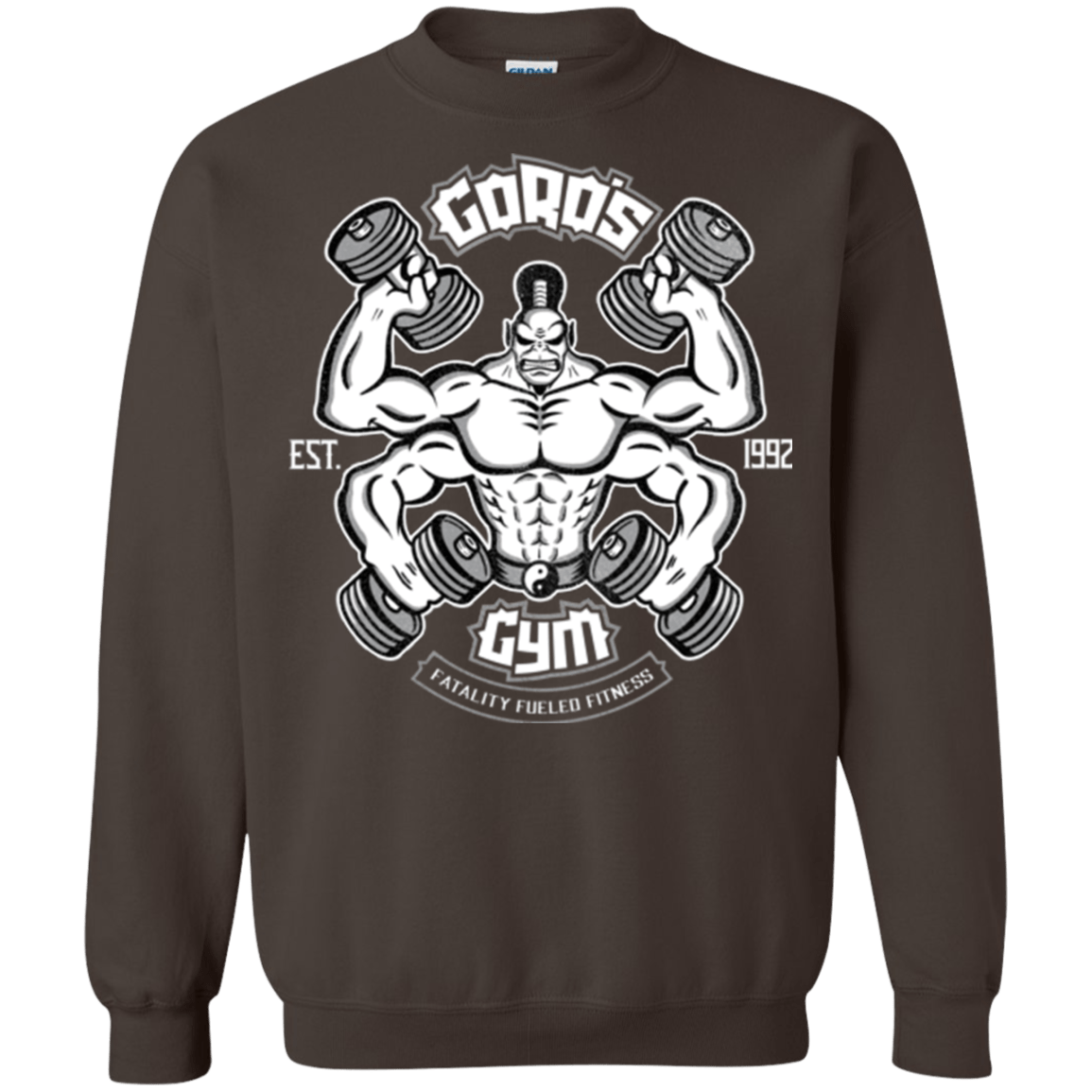 Sweatshirts Dark Chocolate / Small Goros Gym Crewneck Sweatshirt