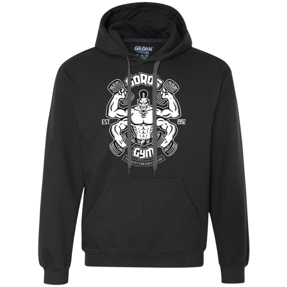 Sweatshirts Black / Small Goros Gym Premium Fleece Hoodie