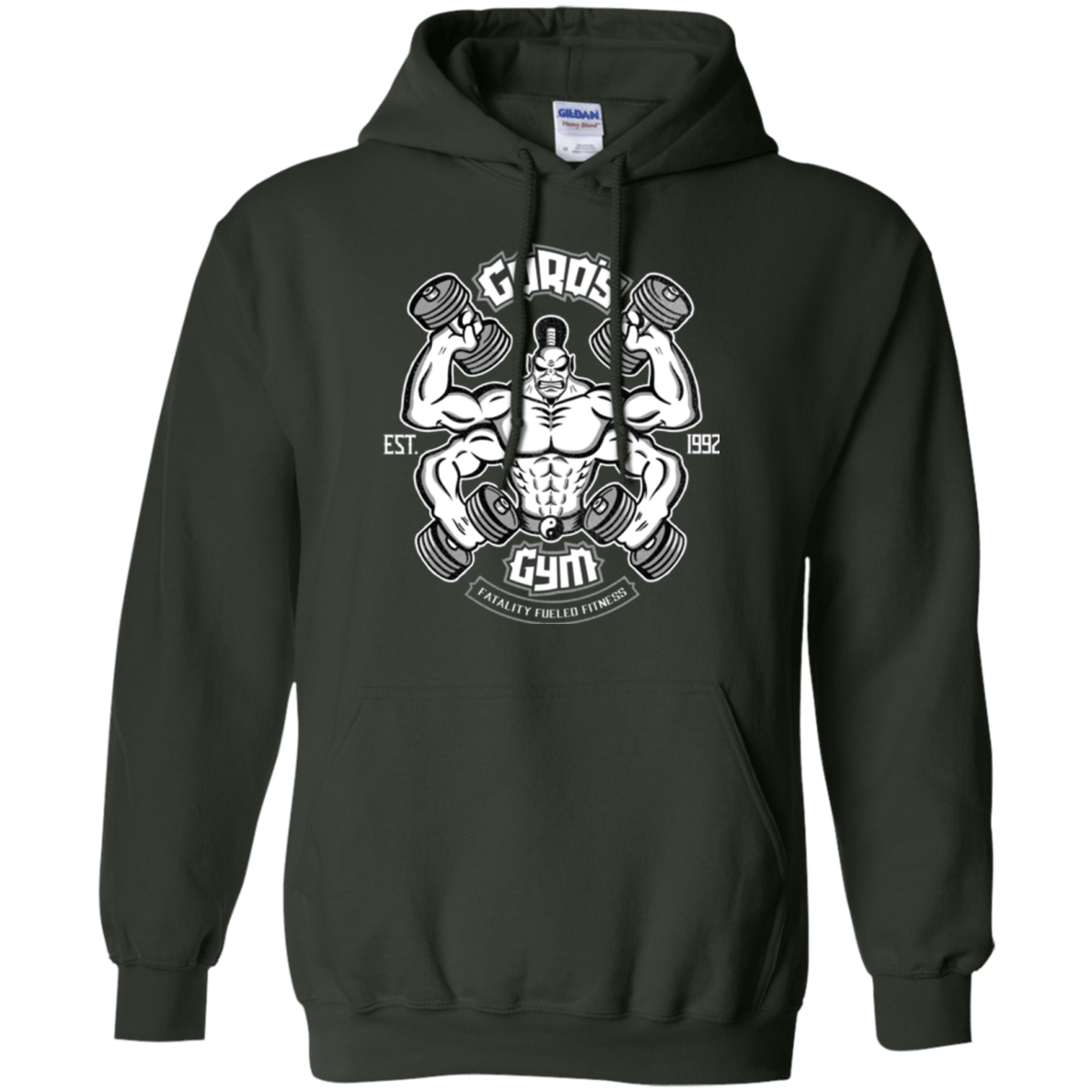 Sweatshirts Forest Green / Small Goros Gym Pullover Hoodie