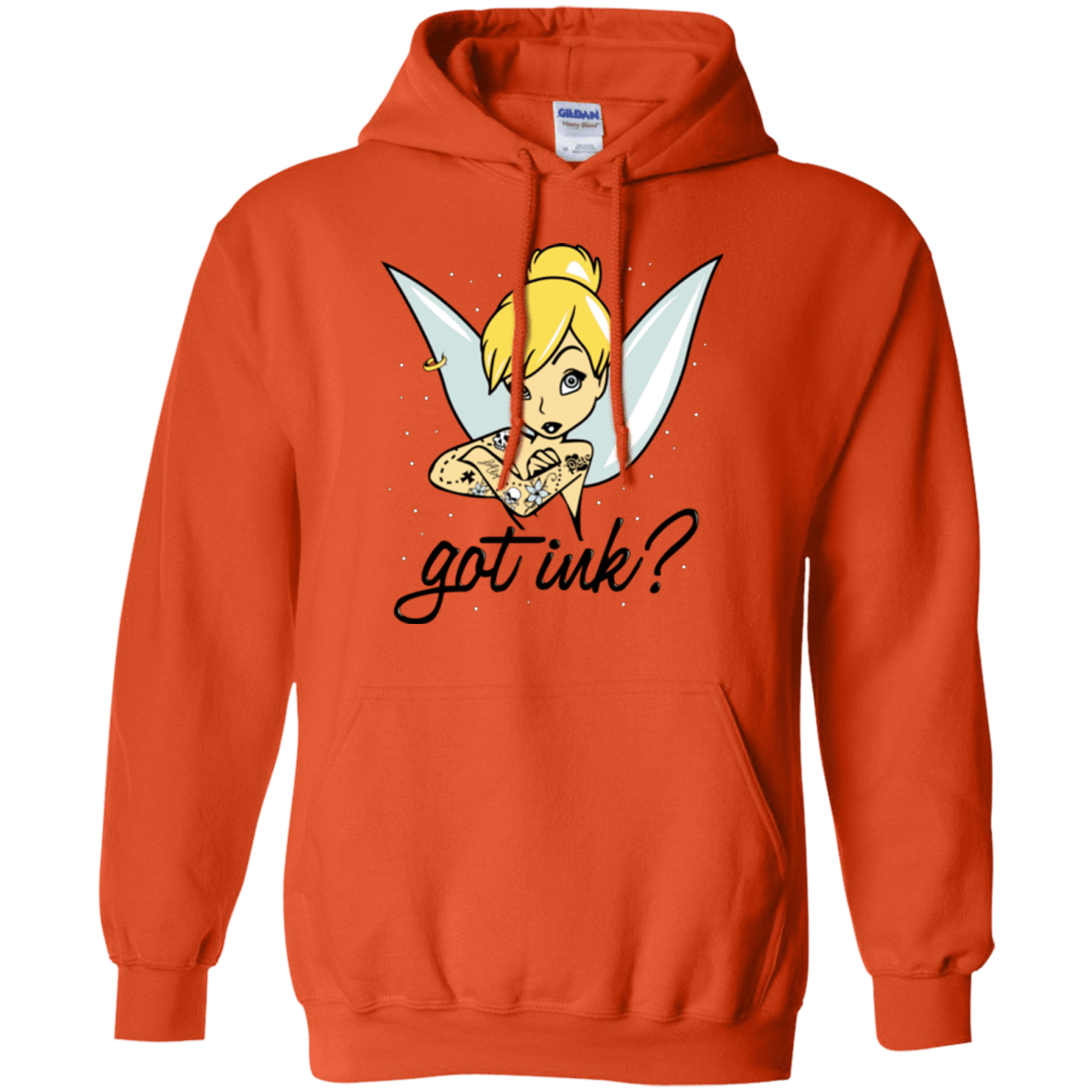 Sweatshirts Orange / Small Got Ink Pullover Hoodie
