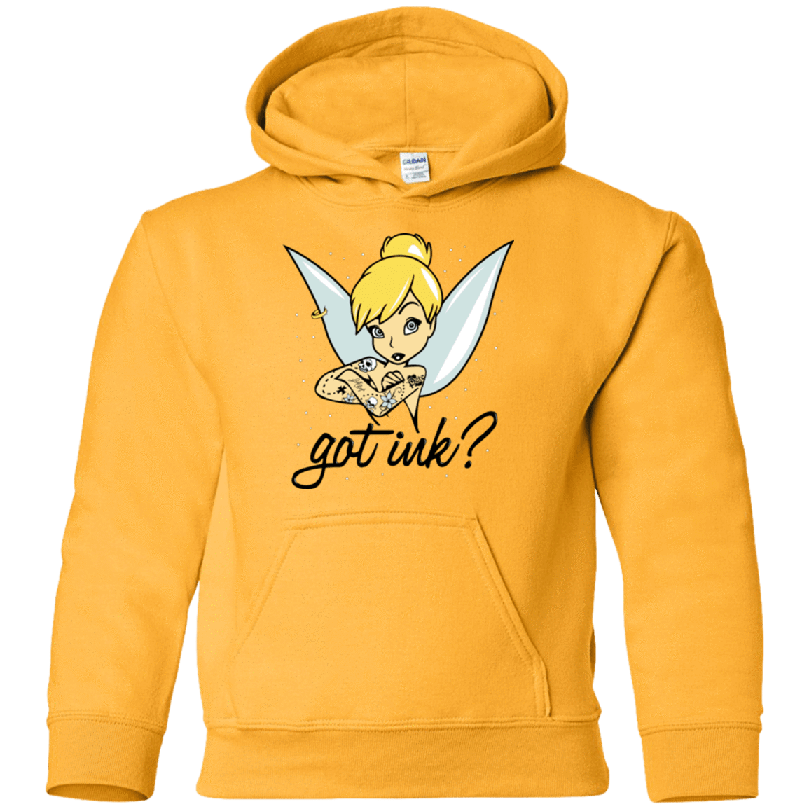 Sweatshirts Gold / YS Got Ink Youth Hoodie