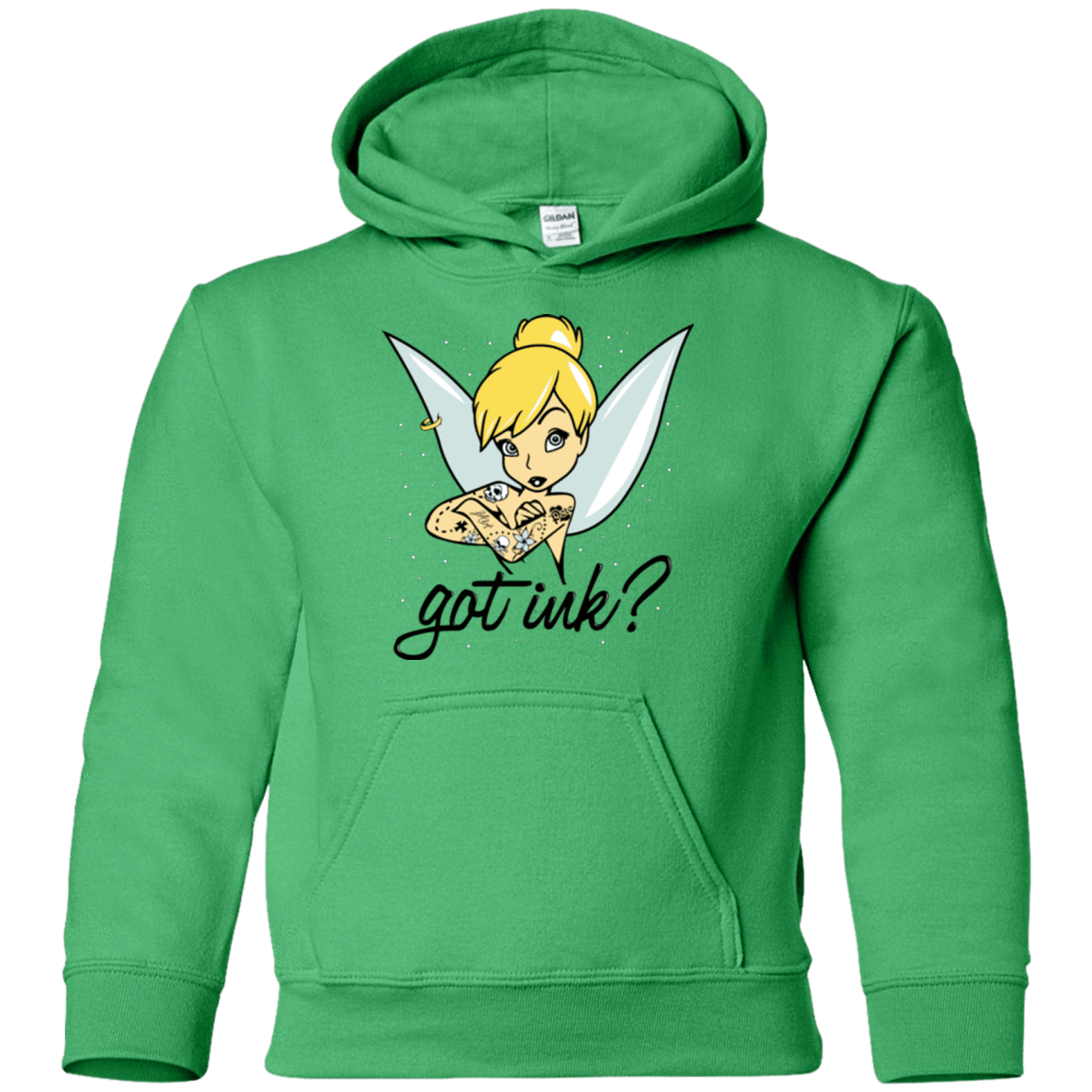 Sweatshirts Irish Green / YS Got Ink Youth Hoodie