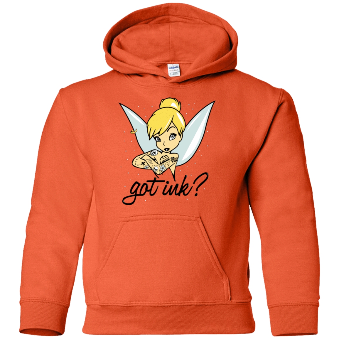 Sweatshirts Orange / YS Got Ink Youth Hoodie