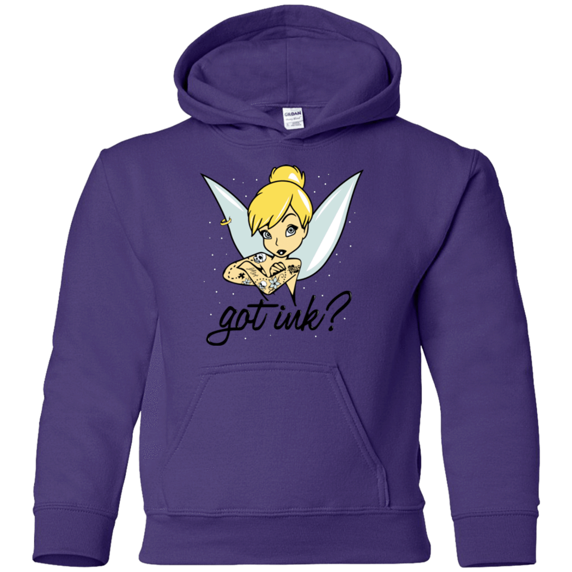 Sweatshirts Purple / YS Got Ink Youth Hoodie