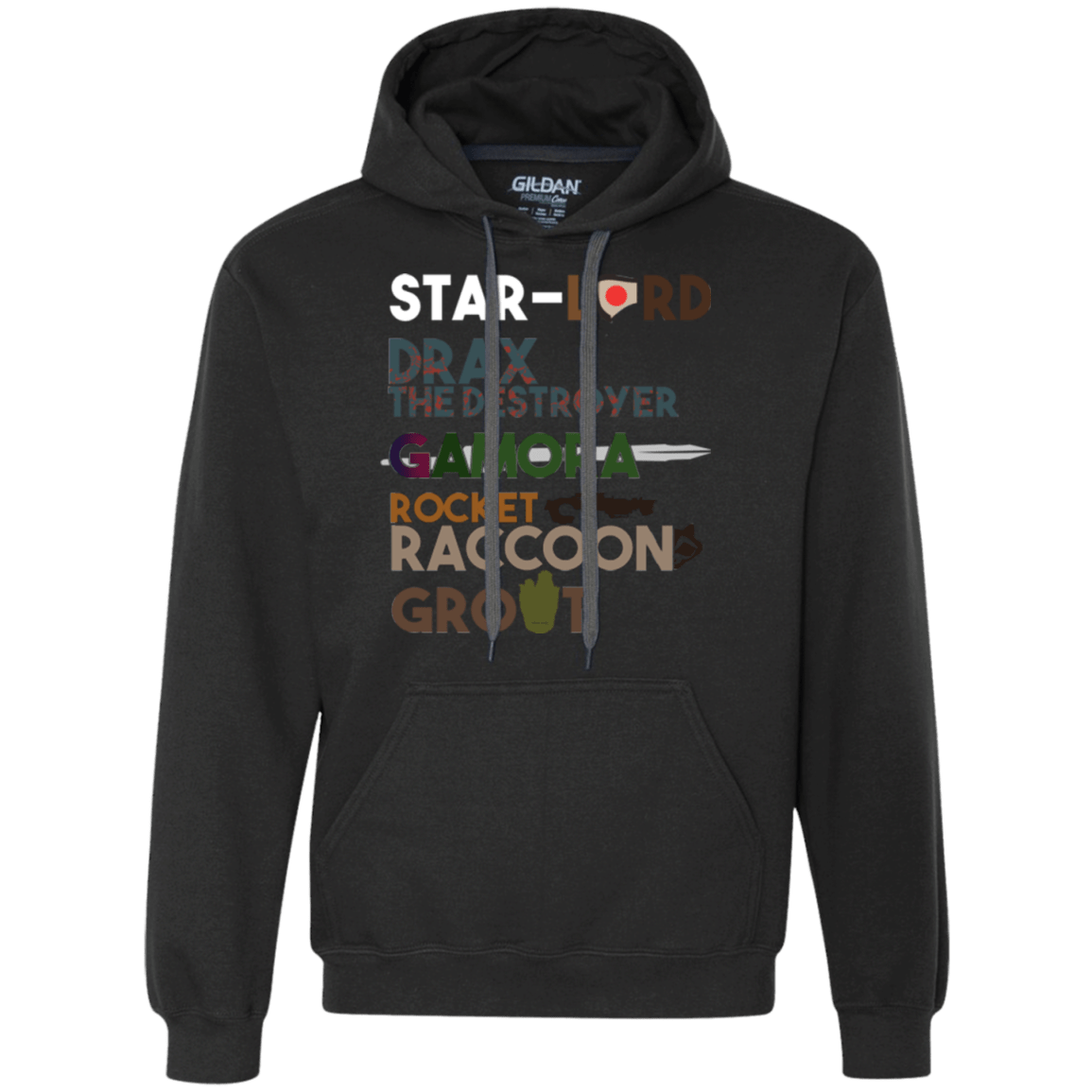 Sweatshirts Black / Small GOTG Hel Premium Fleece Hoodie