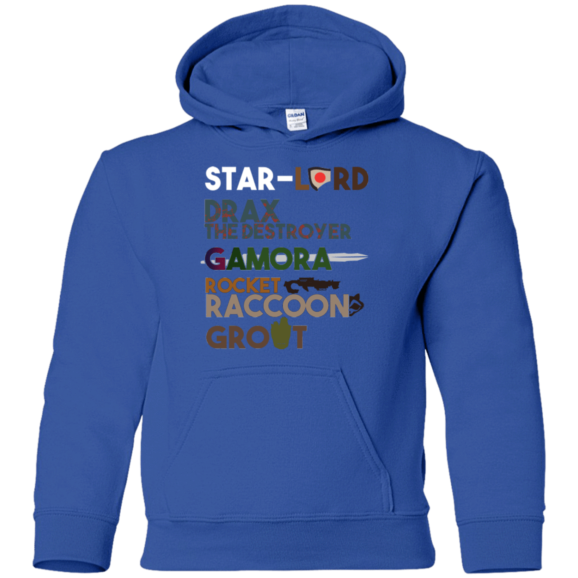 Sweatshirts Royal / YS GOTG Hel Youth Hoodie