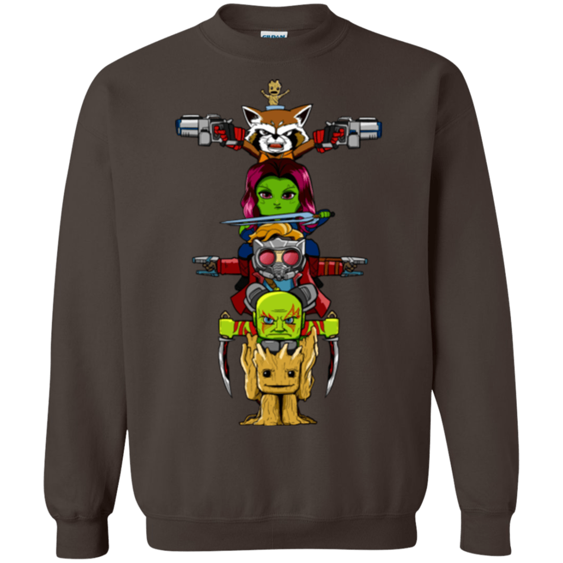 Sweatshirts Dark Chocolate / Small GOTG Totem Crewneck Sweatshirt