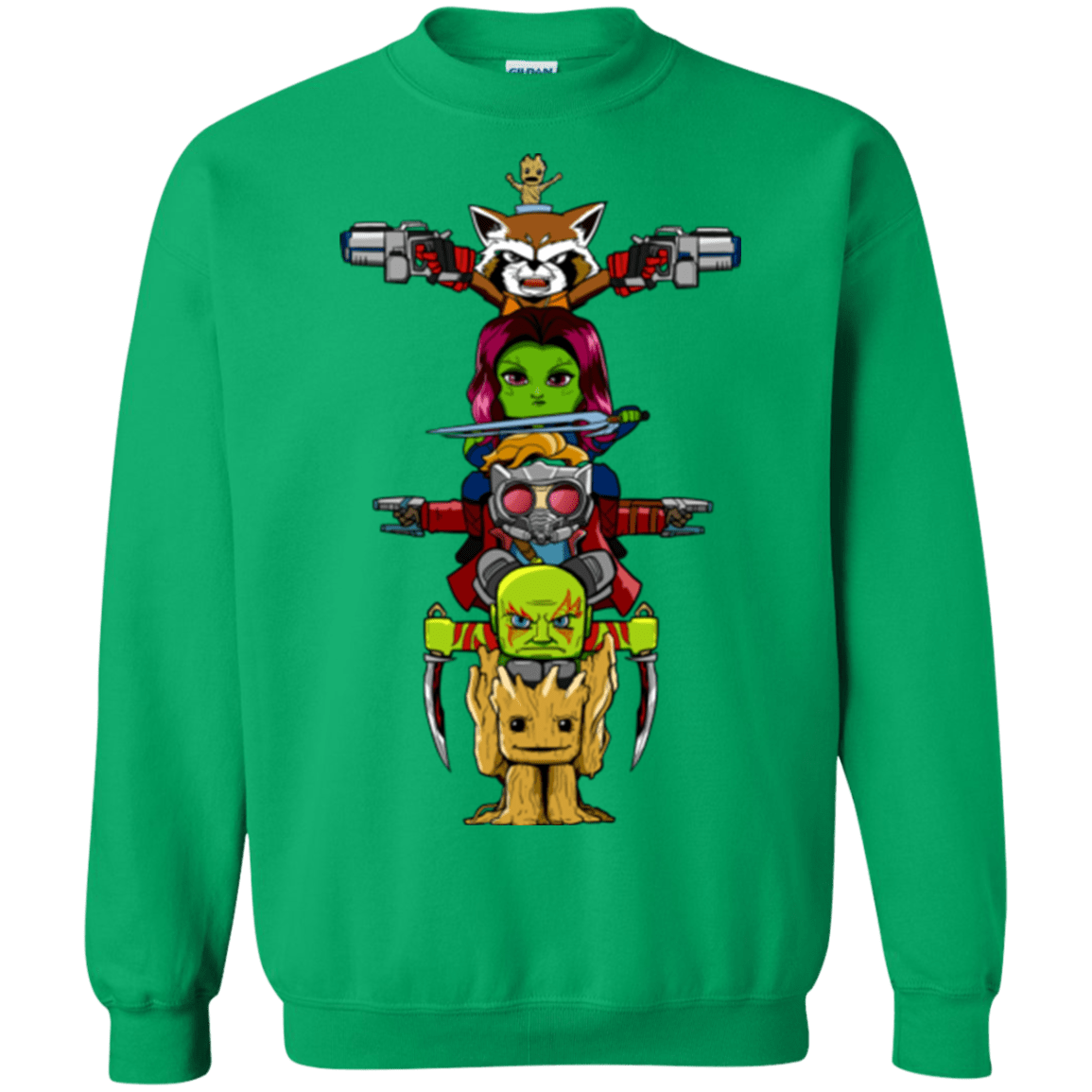 Sweatshirts Irish Green / Small GOTG Totem Crewneck Sweatshirt