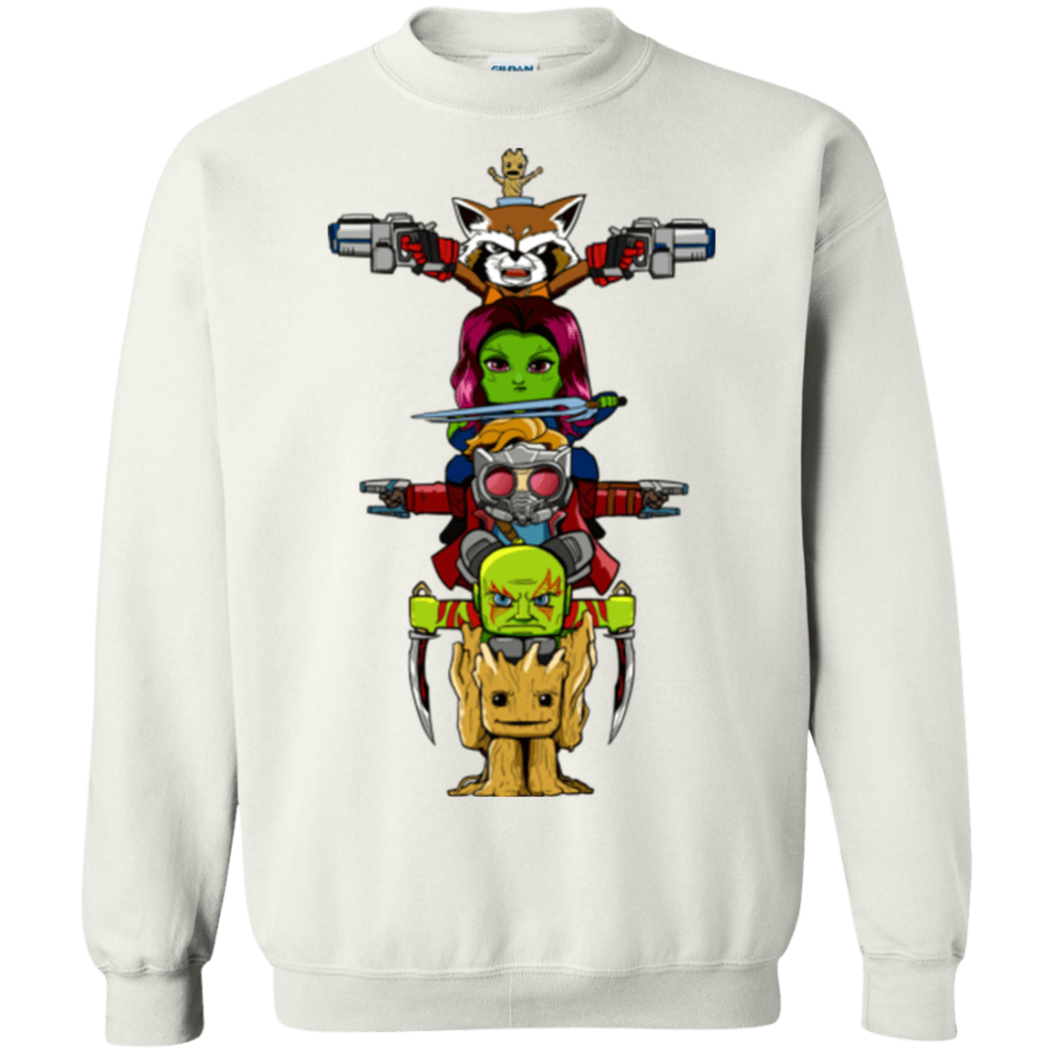 Sweatshirts White / Small GOTG Totem Crewneck Sweatshirt