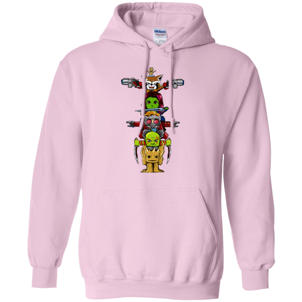 Sweatshirts Light Pink / Small GOTG Totem Pullover Hoodie