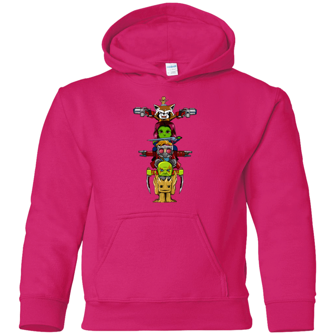 Sweatshirts Heliconia / YS GOTG Totem Youth Hoodie