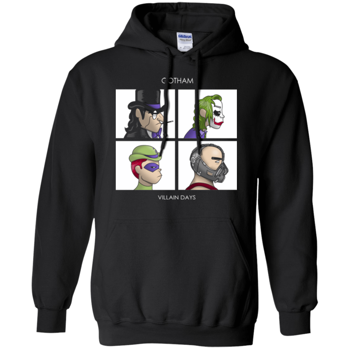 Sweatshirts Black / Small Gotham Days Pullover Hoodie