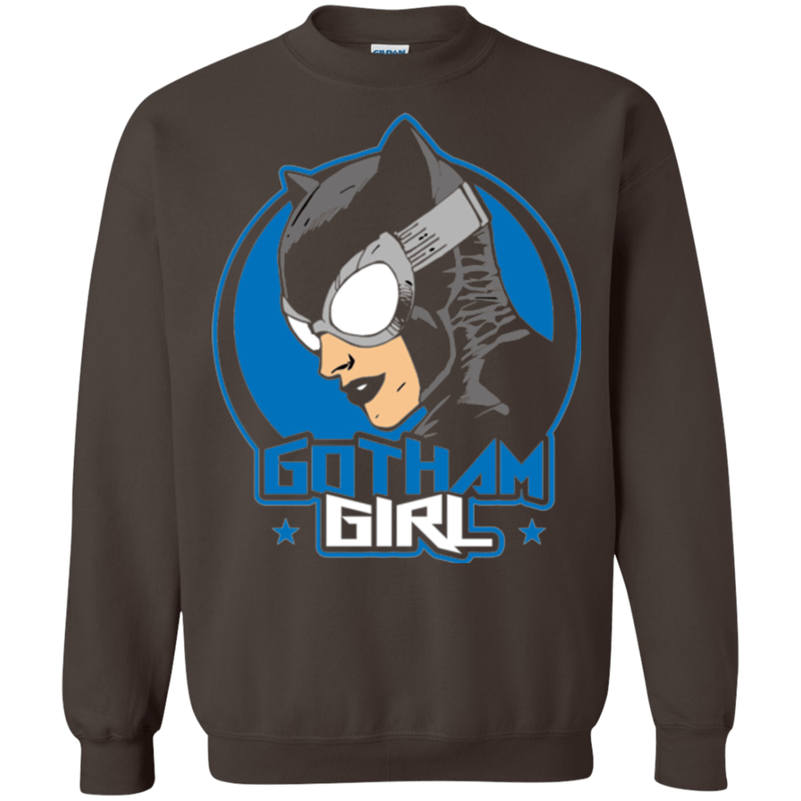 Sweatshirts Dark Chocolate / Small Gotham Girl Crewneck Sweatshirt