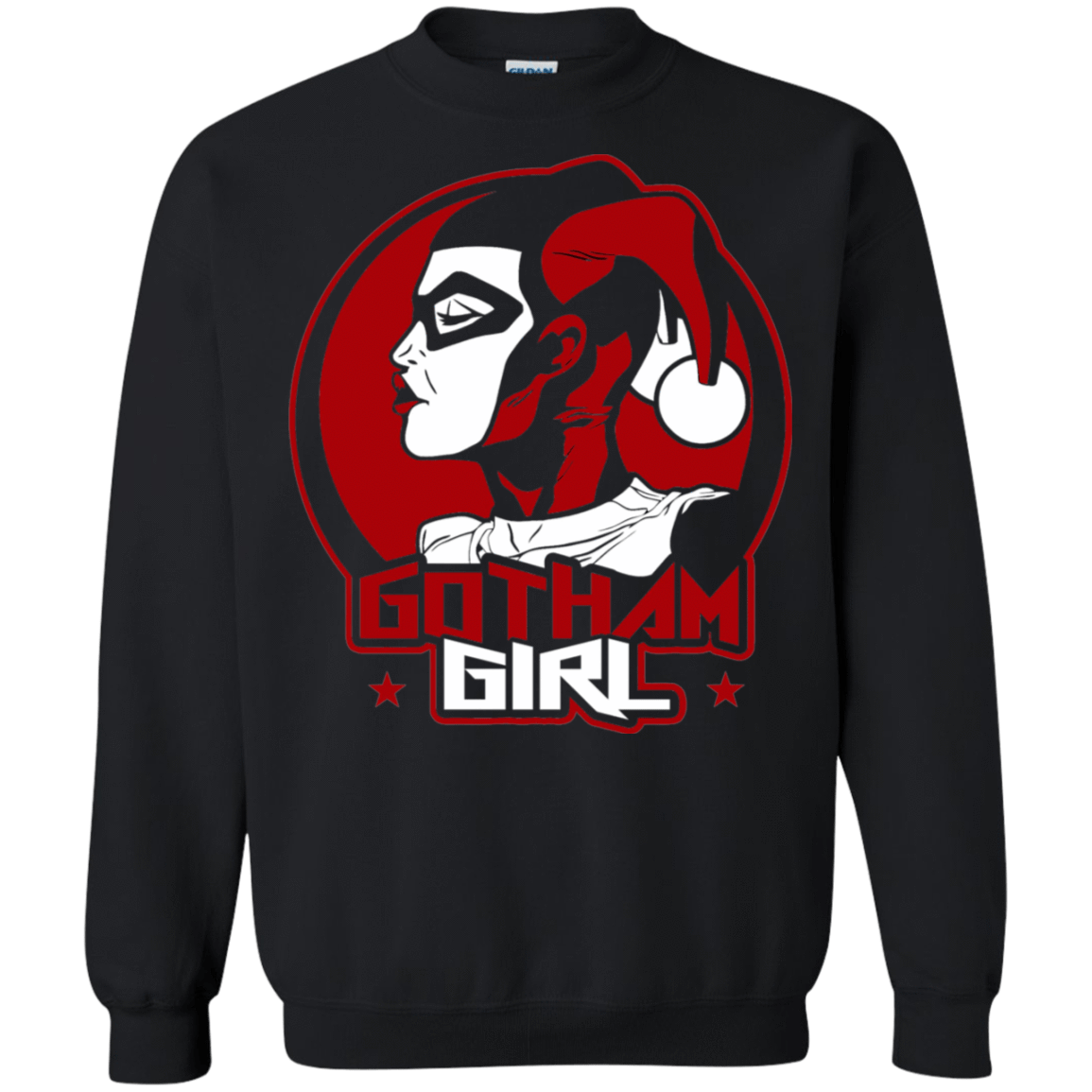 Sweatshirts Black / S Gotham Girl H.Q Crewneck Sweatshirt