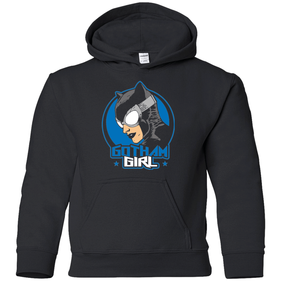 Sweatshirts Black / YS Gotham Girl Youth Hoodie