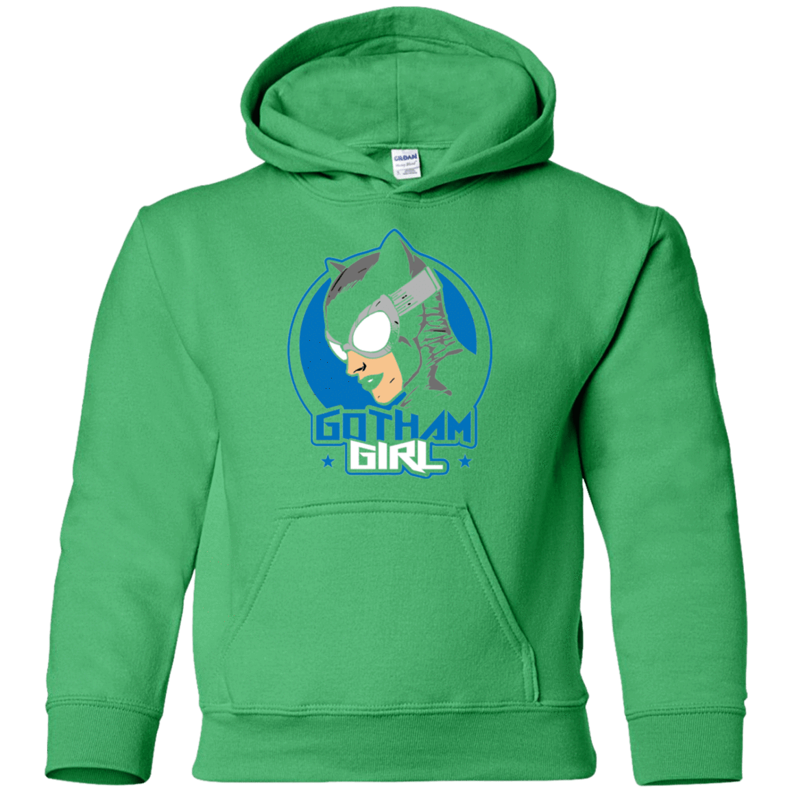 Sweatshirts Irish Green / YS Gotham Girl Youth Hoodie