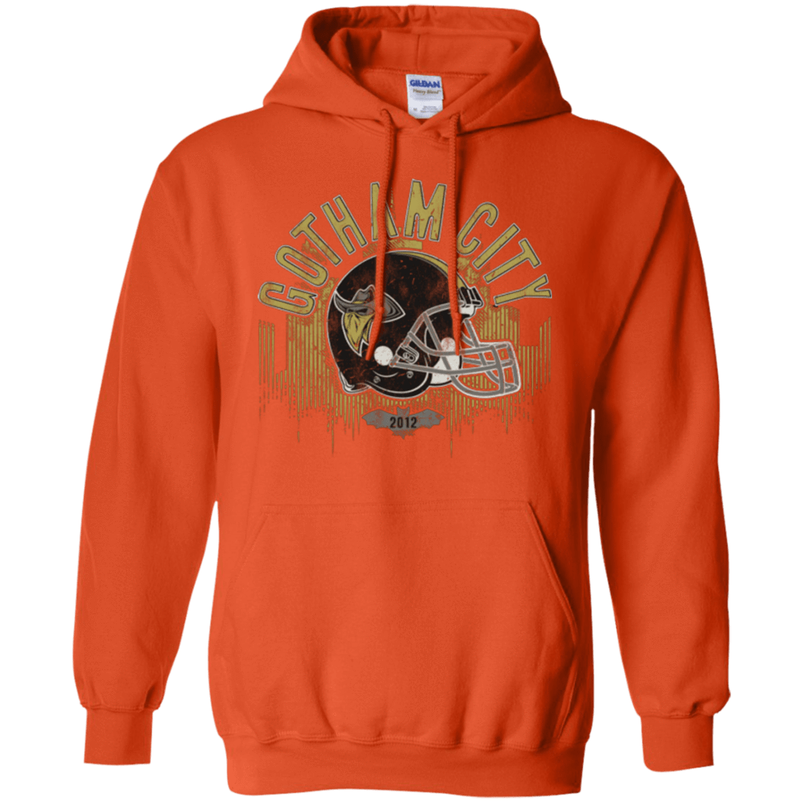 Sweatshirts Orange / Small Gotham Rogues Pullover Hoodie