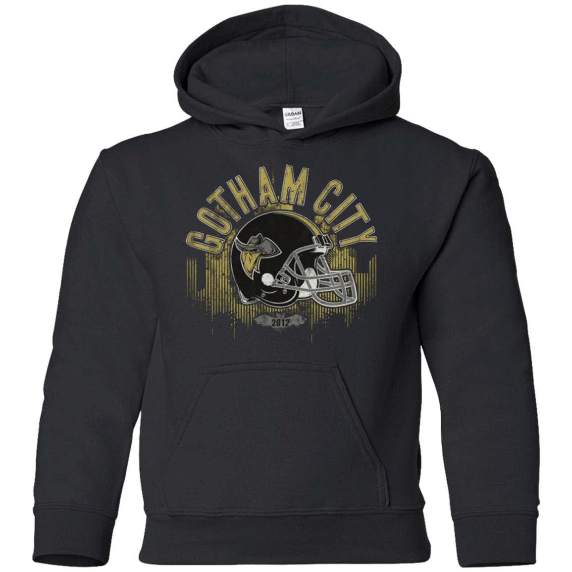 Sweatshirts Black / YS Gotham Rogues Youth Hoodie